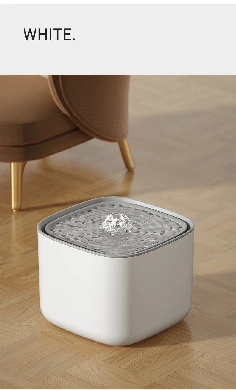 Purr-fect Hydration: 3L Cat Water Fountain